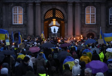 DENMARK UKRAINE RALLY