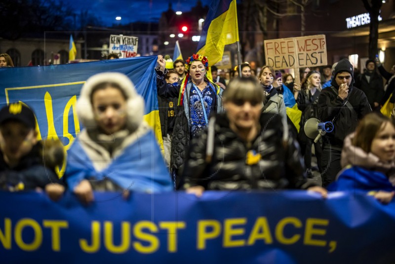 SWITZERLAND UKRAINE PROTEST