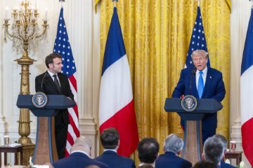 USA FRANCE TRUMP MACRON