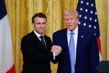 USA FRANCE TRUMP MACRON