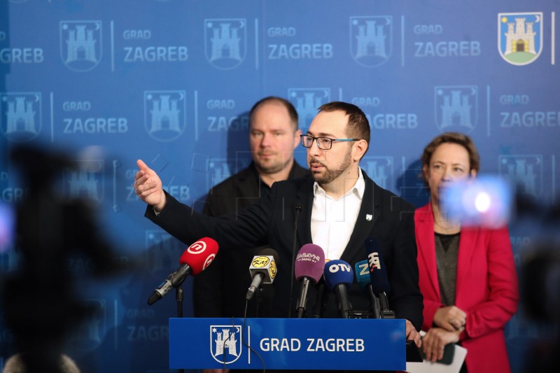 Konferencija za novinare o ulaganjima u sport Grada Zagreba