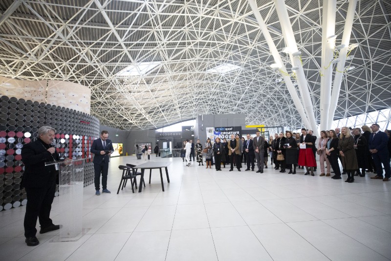 Izložbom otvorena Muzejska zona u putničkom terminalu Zračne luke Franjo Tuđman