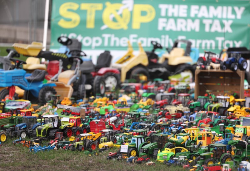 BRITAIN FARMERS PROTEST