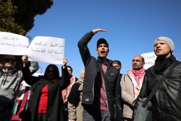 SYRIA PROTEST AGAINST ISRAEL