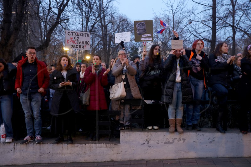 SERBIA EDUCATION PROTEST