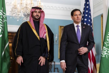 USA SAUDI ARABIA DIPLOMACY RUBIO SALMAN