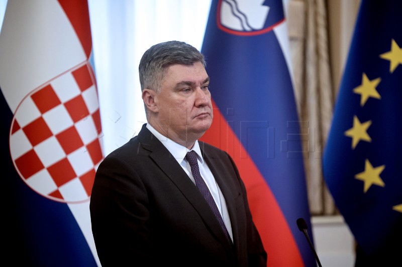 Predsjednik Zoran Milanović u posjetu Sloveniji