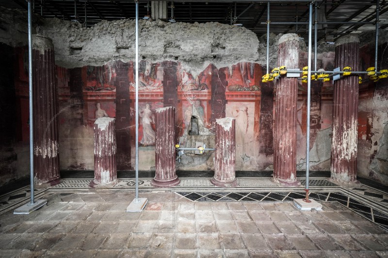 ITALY ARCHEOLOGY POMPEII