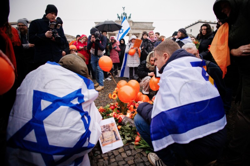 GERMANY ISRAEL HAMAS PROTEST