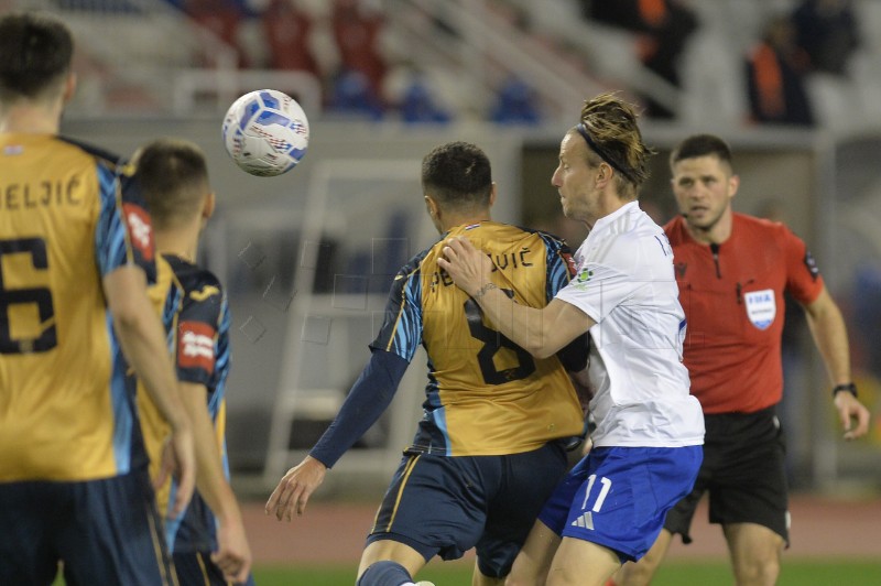 Utakmica četvrtfinala Super Sport Hrvatskog nogometnog kupa : Hajduk-Rijeka