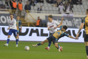 Utakmica četvrtfinala Super Sport Hrvatskog nogometnog kupa : Hajduk-Rijeka