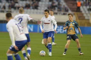 Utakmica četvrtfinala Super Sport Hrvatskog nogometnog kupa : Hajduk-Rijeka