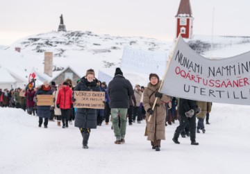 GREENLAND PROTEST