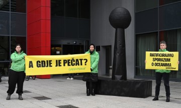 Greenpeace pozvao ministricu Vučković na ratifikaciju Sporazuma o svjetskim morima