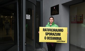 Greenpeace pozvao ministricu Vučković na ratifikaciju Sporazuma o svjetskim morima