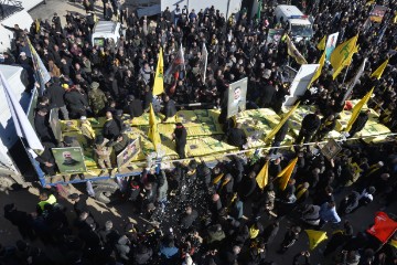 LEBANON HEZBOLLAH FUNERAL