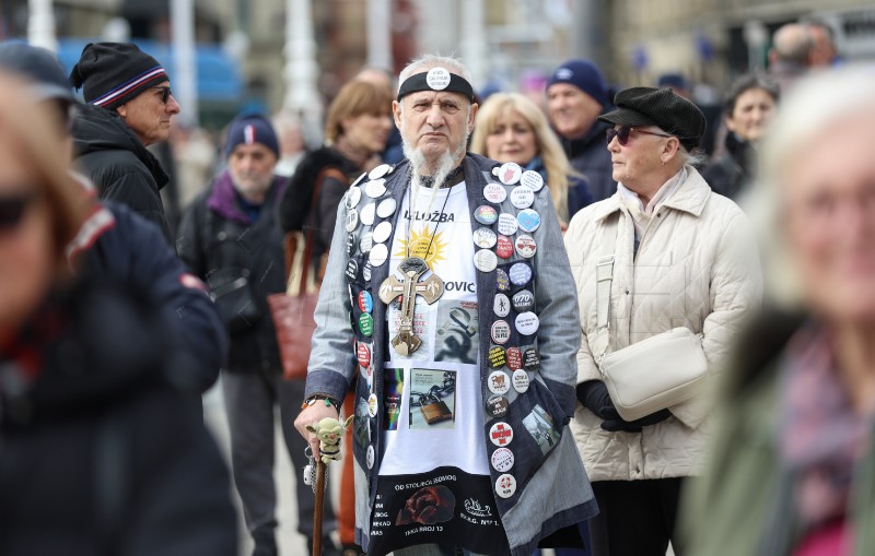 Prosvjed "Protiv siromaštva, korupcije, kriminala i pohlepe"