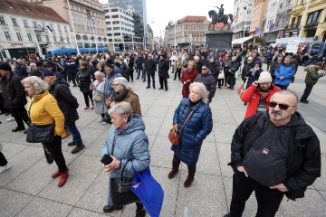 Prosvjed "Protiv siromaštva, korupcije, kriminala i pohlepe"