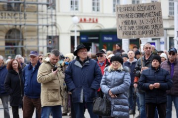 Prosvjed "Protiv siromaštva, korupcije, kriminala i pohlepe"