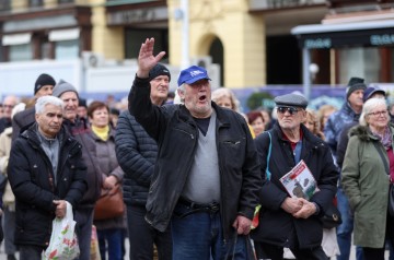 Prosvjed "Protiv siromaštva, korupcije, kriminala i pohlepe"