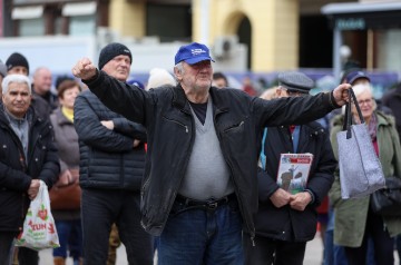 Prosvjed "Protiv siromaštva, korupcije, kriminala i pohlepe"