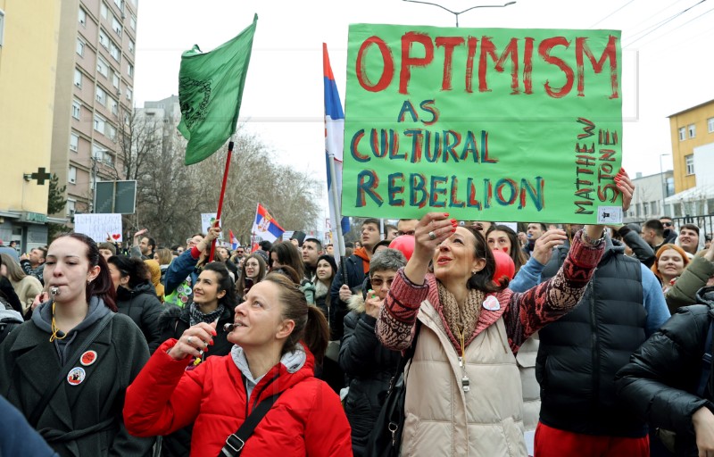 SERBIA PROTEST