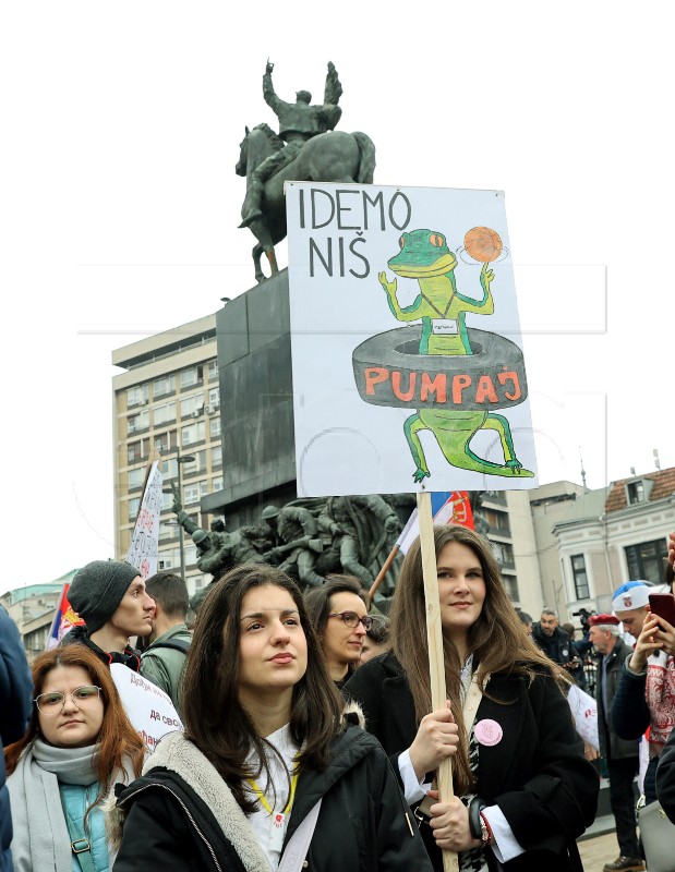 SERBIA PROTEST