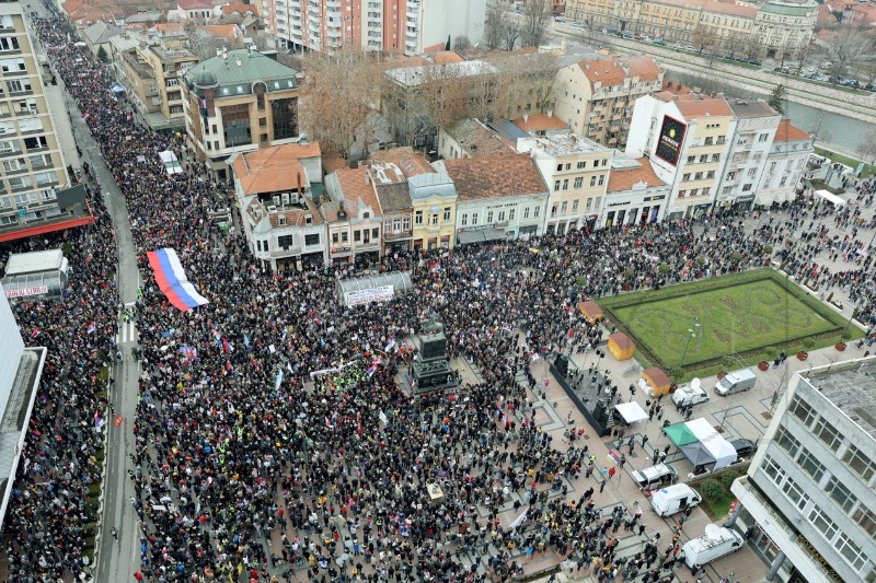 SERBIA PROTEST