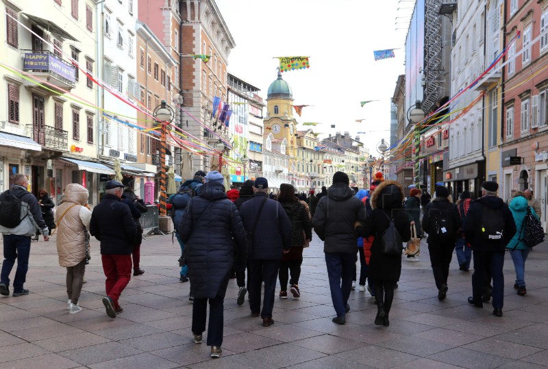 Rijeka: 18. Maškarana jota u sklopu Riječkog karnevala