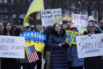 USA UKRAINE RALLY