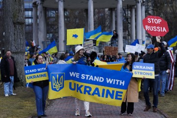 USA UKRAINE RALLY