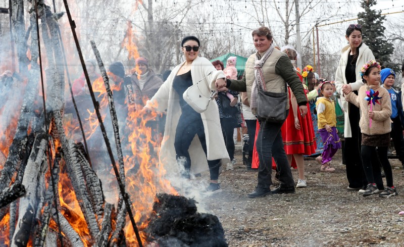 KYRGYZSTAN TRADITION MASLENITSA