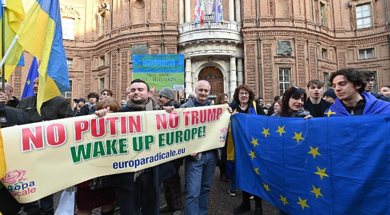 ITALY UKRAINE PROTEST