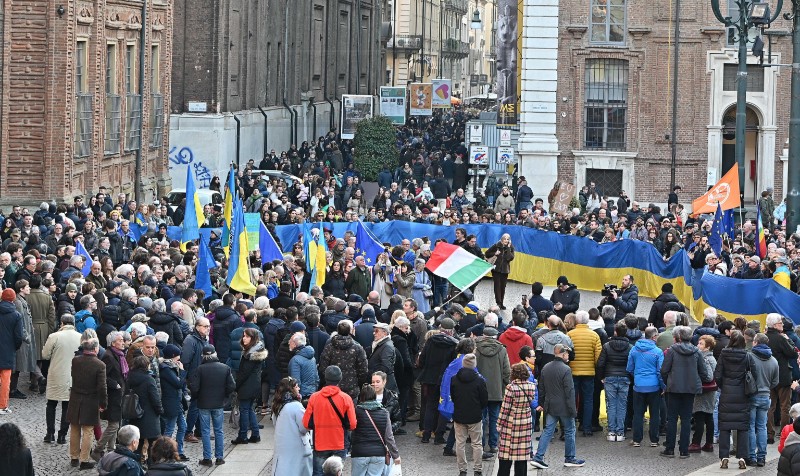 ITALY UKRAINE PROTEST