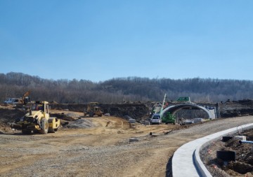 Butković obišao gradilište brze ceste Virovitica - Špišić Bukovica