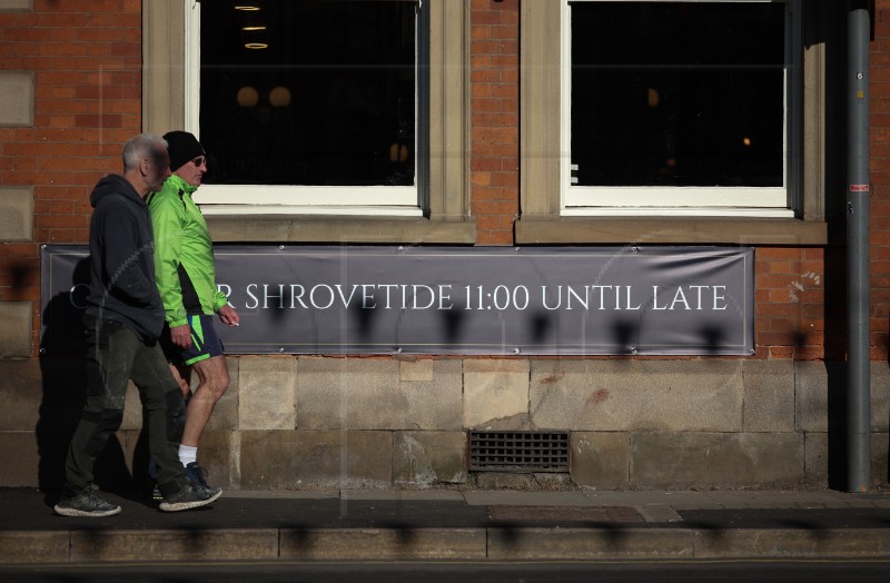 BRITAIN SHROVE TUESDAY TRADITION