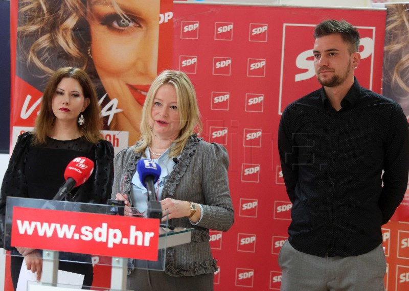 Konferencija za novinare Gradske organizacije SDP-a Rijeka