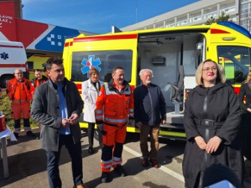 Zavod za hitnu medicinu Međimurske županije bogatiji je za tri nova vozila