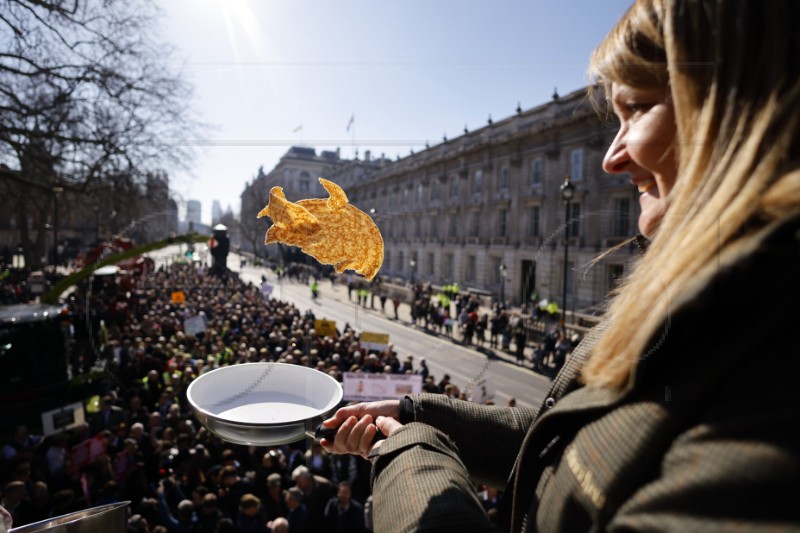 BRITAIN FARMERS PROTEST