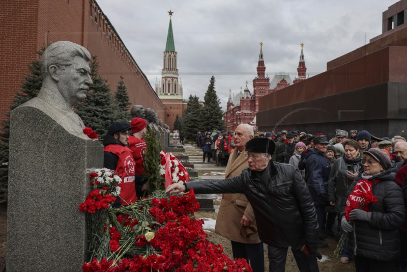 RUSSIA POLITICS STALIN ANNIVERSARY