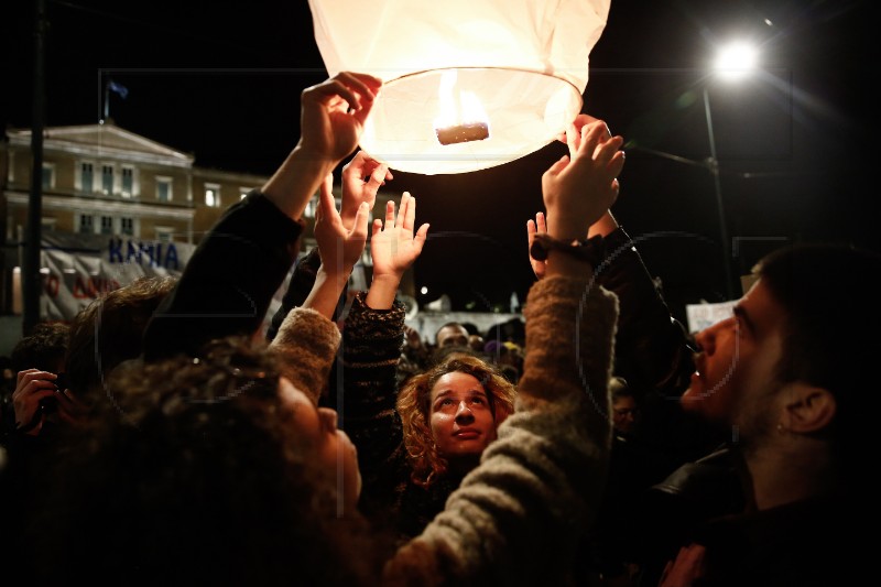 GREECE PROTEST RALLY