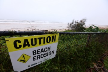 AUSTRALIA  CYCLONE ALFRED 