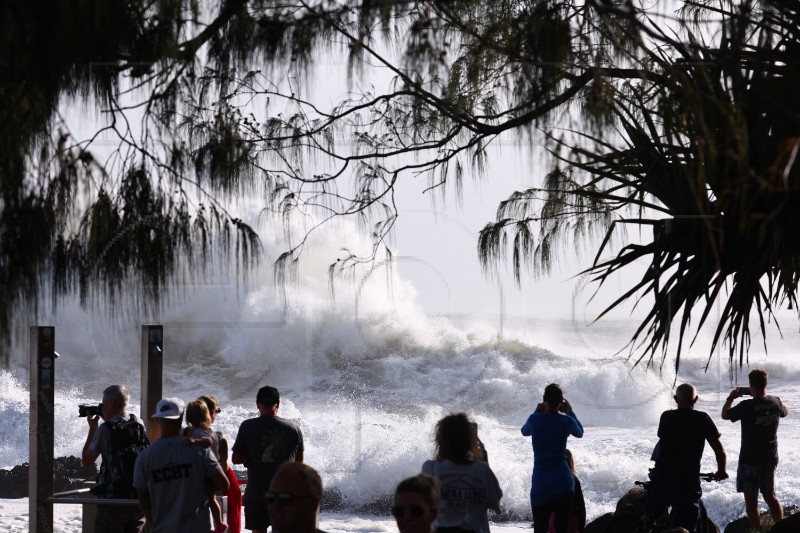 AUSTRALIA  CYCLONE ALFRED 