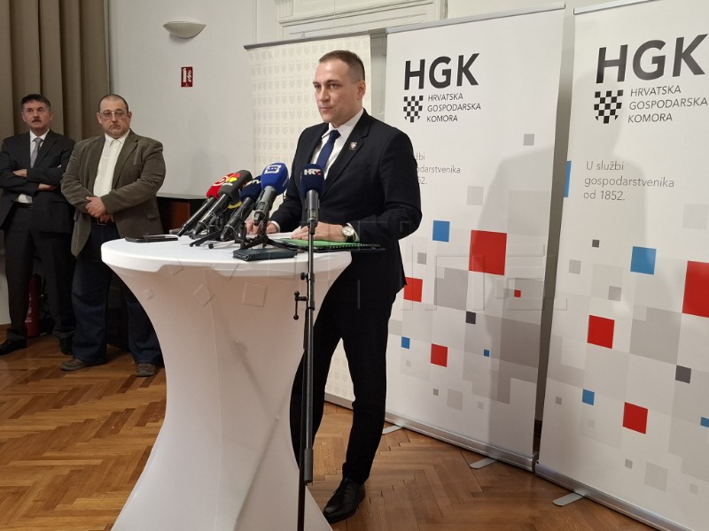 Konferencija za novinare o proljetnoj sjetvi u HGK - Županijskoj komori Osijek