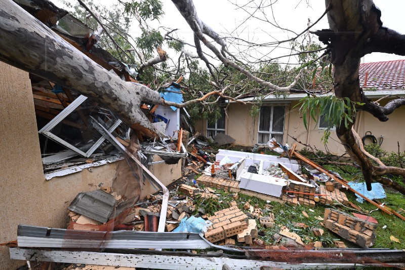 AUSTRALIA TROPICAL CYCLONE ALFRED