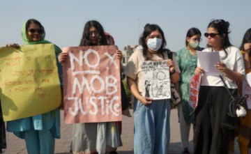 BANGLADESH WOMEN PROTEST