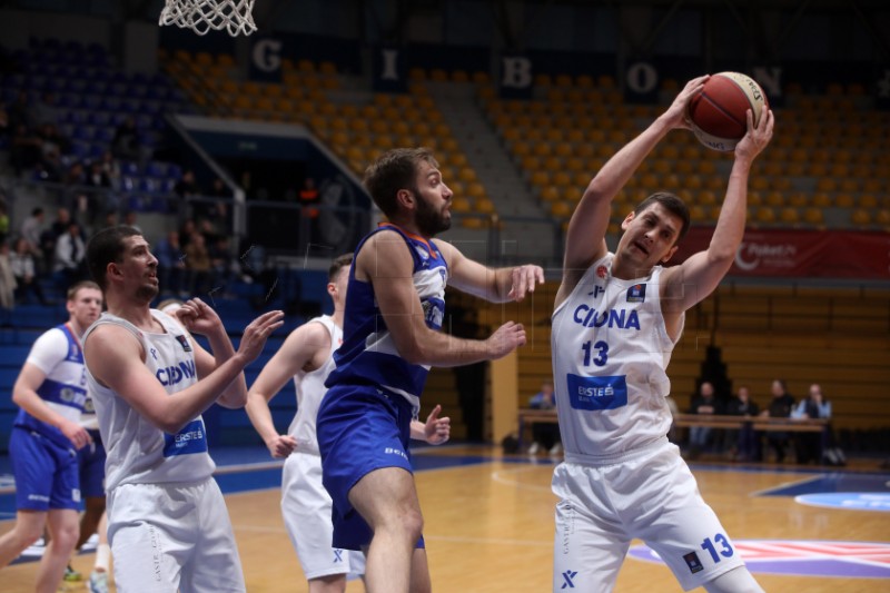 Utakmica 22. kola košarkaške ABA lige Cibona - Mornar