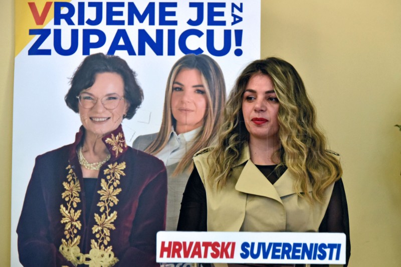 Hrvatskih suverenisti predstavili kandidatkinja za Vukovarsko-srijemsku županicu