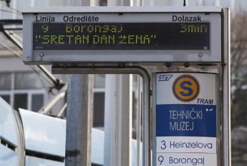 Dan žena na ulicama Zagreba