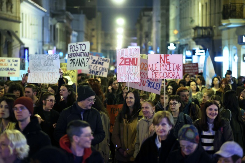 Deveti Noćni marš u Zagrebu